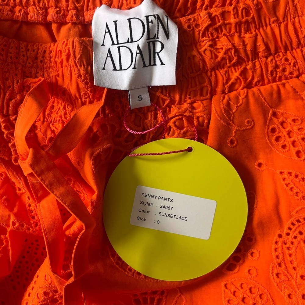Alden Adair Penny Pants in Sunset Lace, Size Small, nwt - Picture 3 of 5